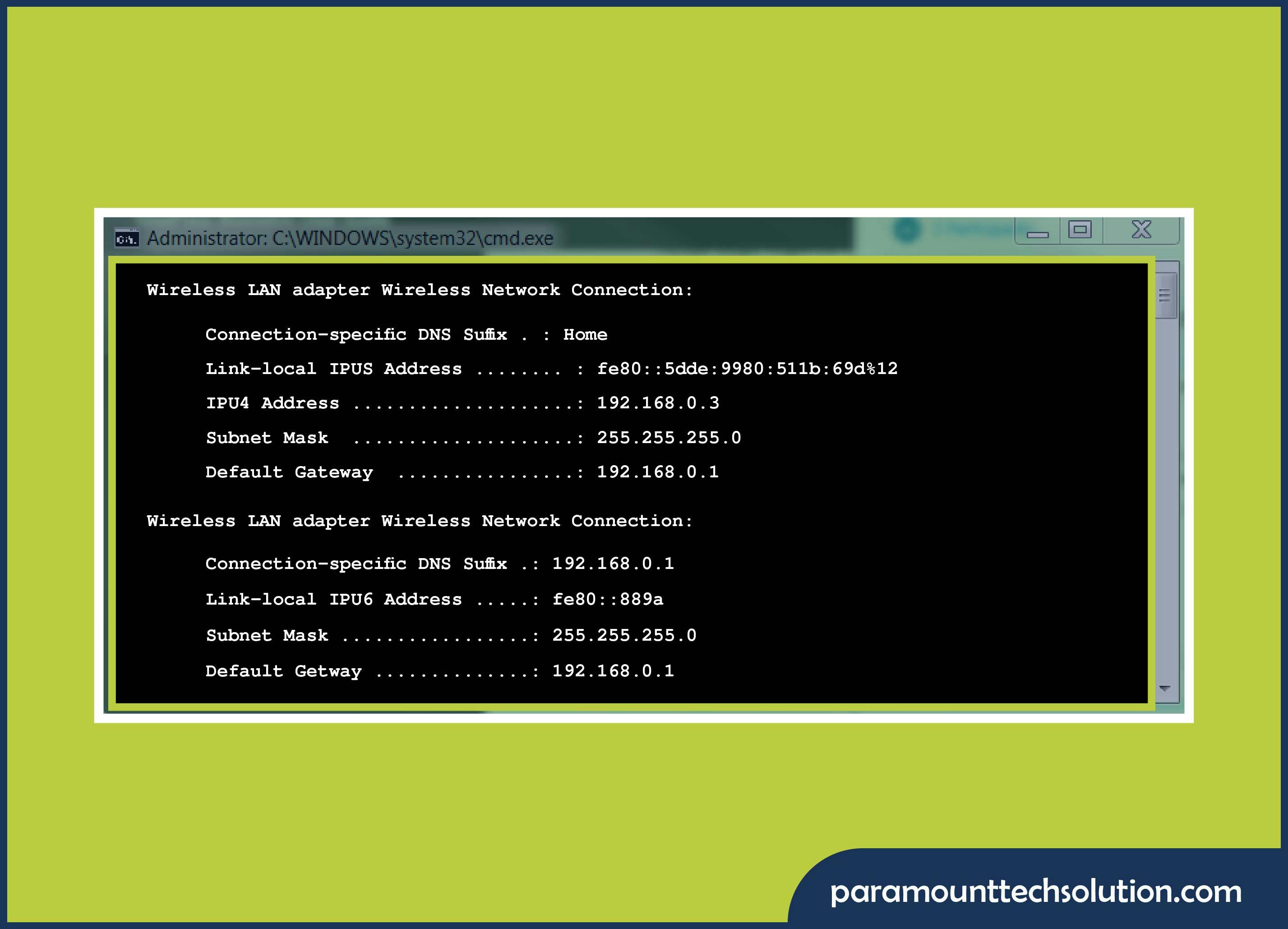 How to Check Subnet Mask of IP