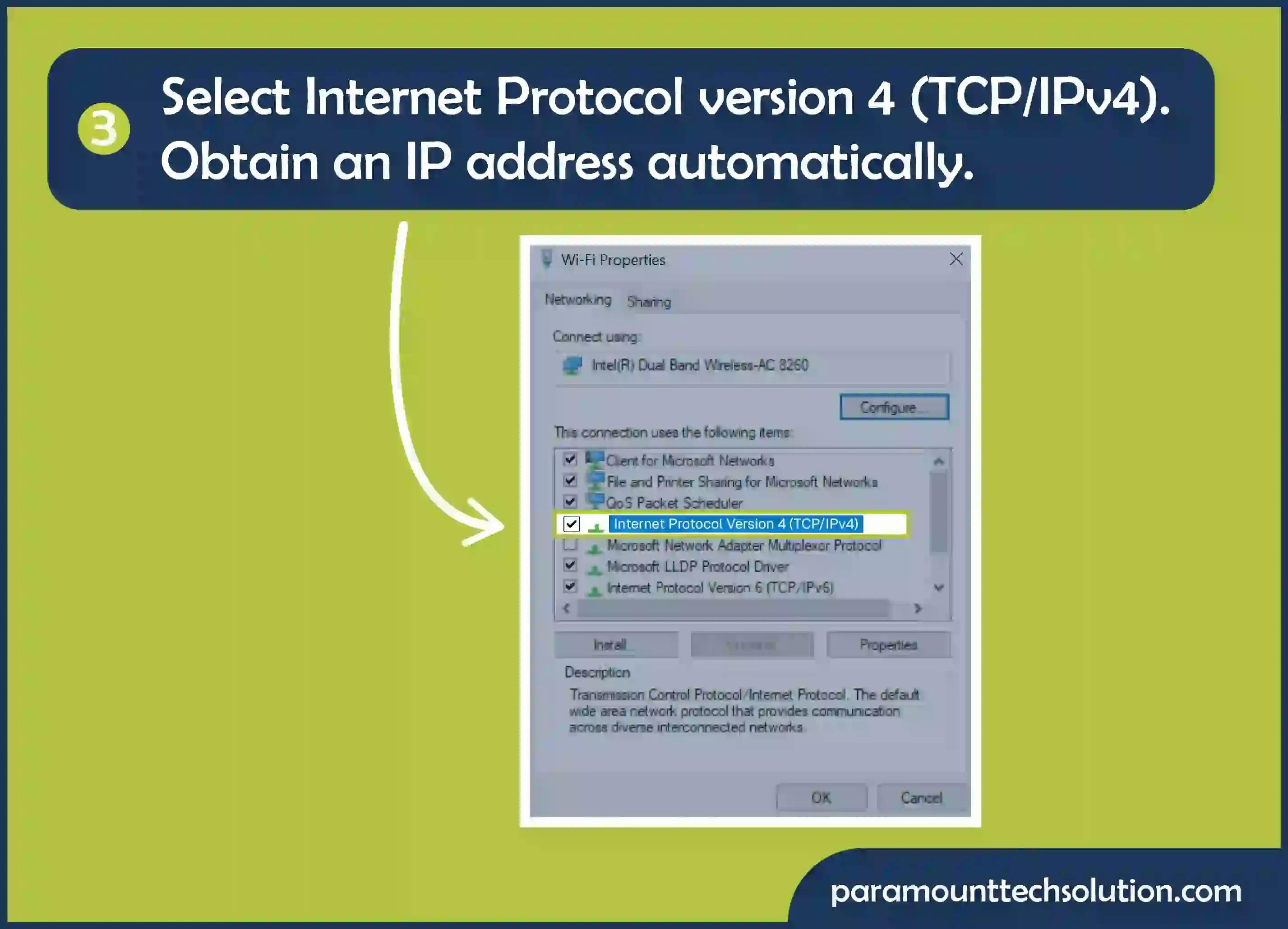  fix the IP Configuration issue