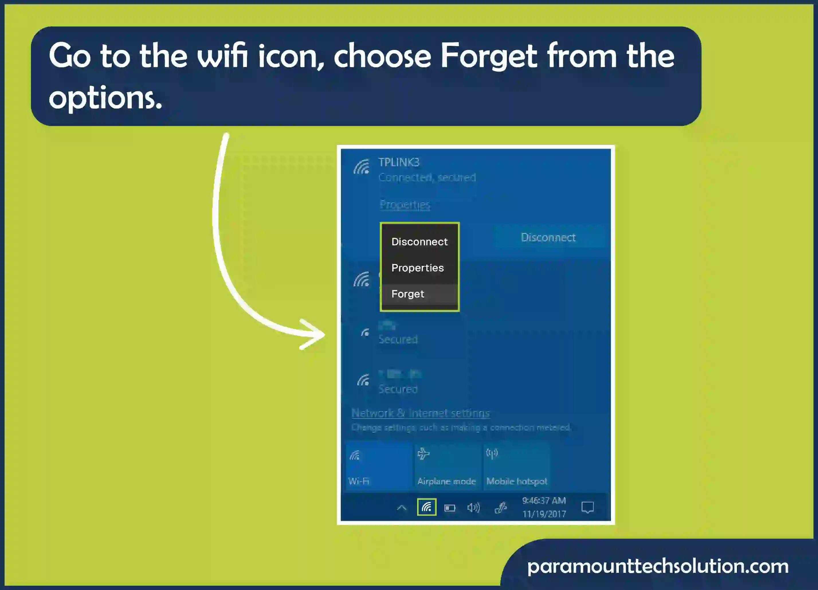 Fixing hotspot not working issue on windows