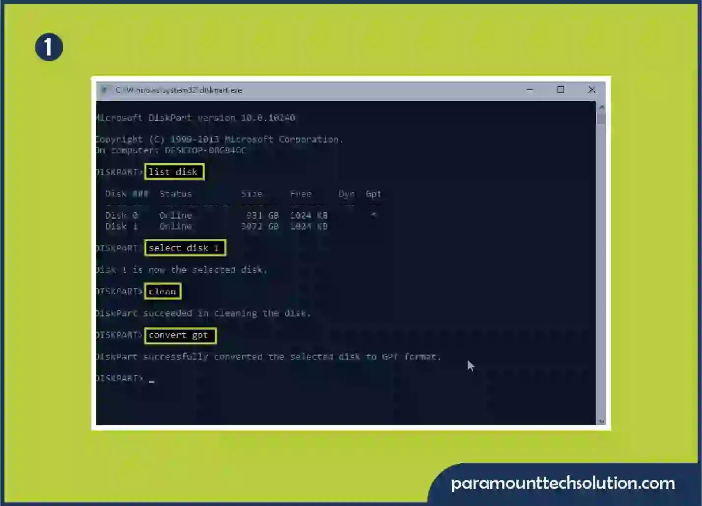 MBR and GPT Error