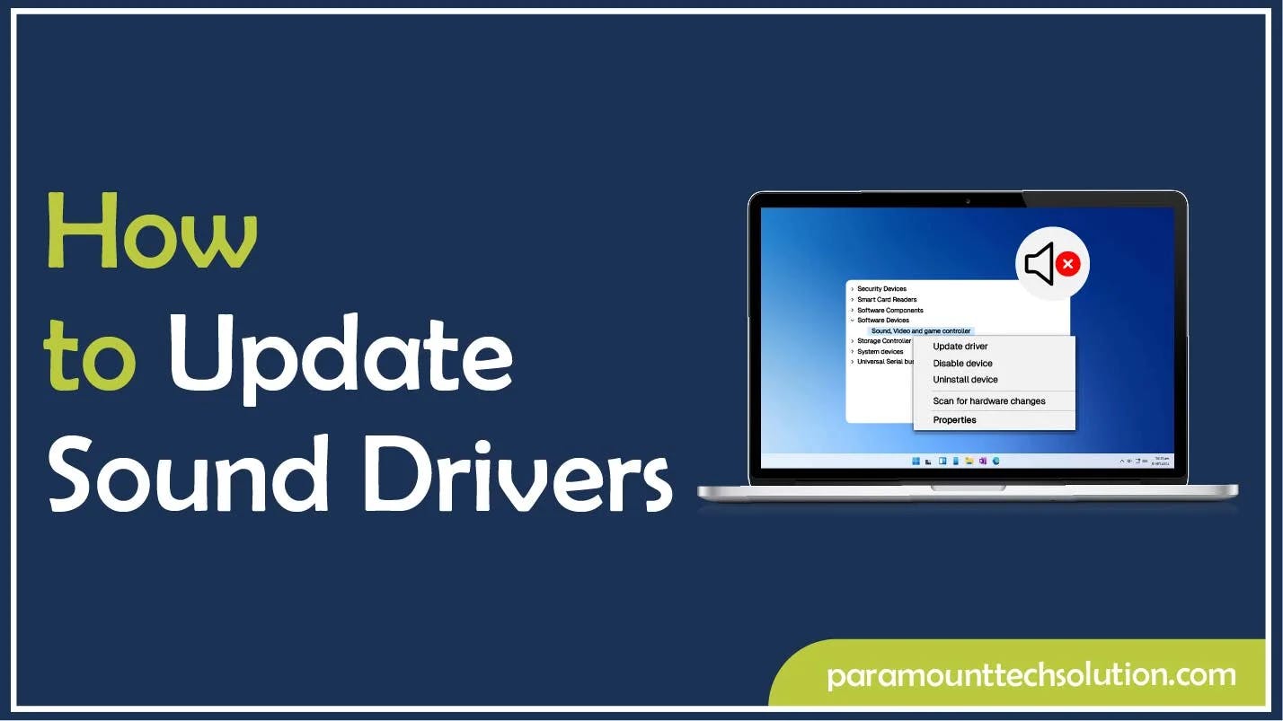 How to Update Sound Drivers