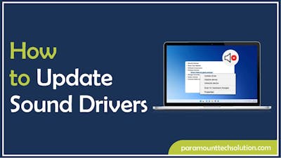 How to Update Sound Drivers