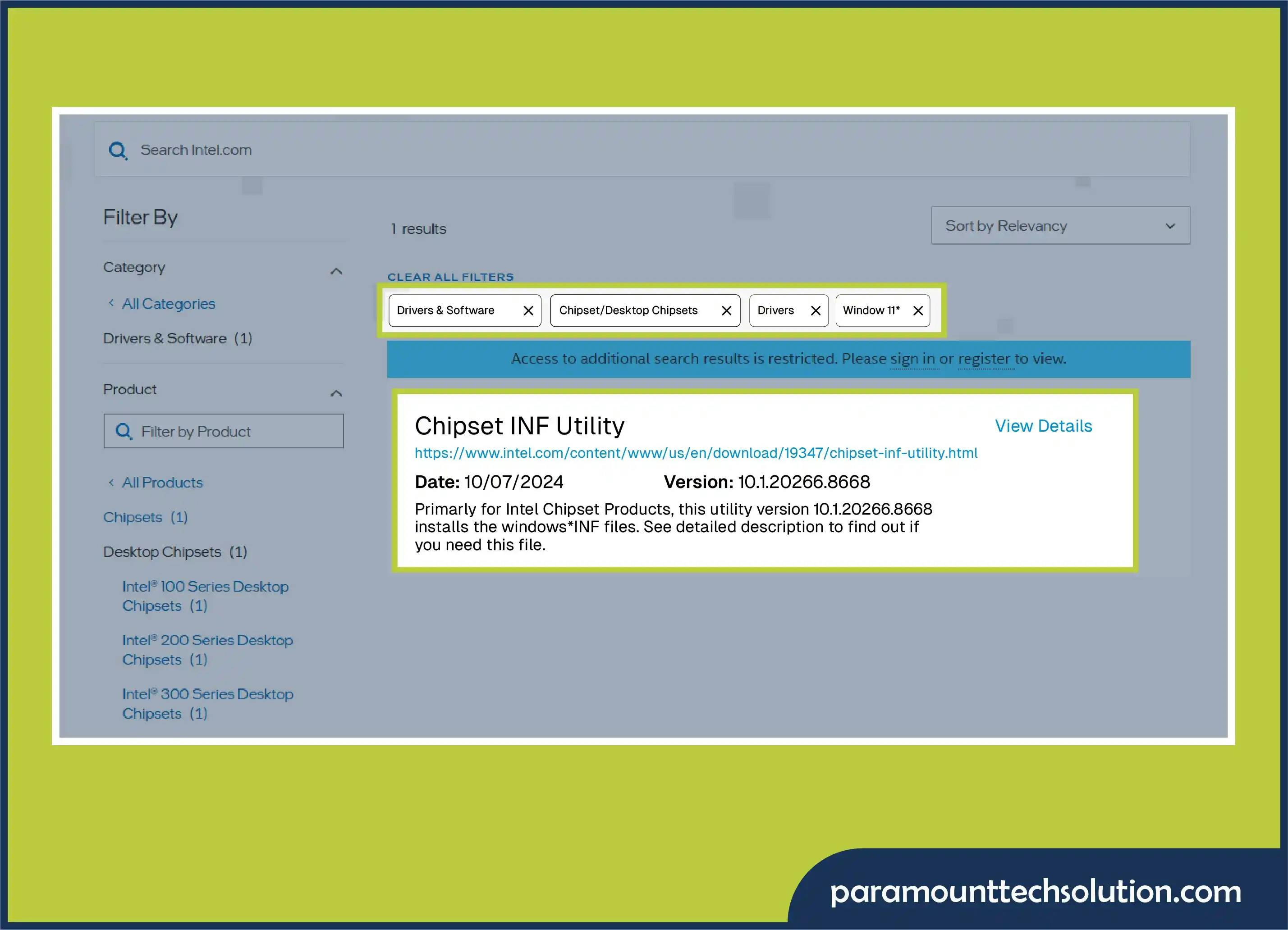 How to Update intel Motherboard Drivers