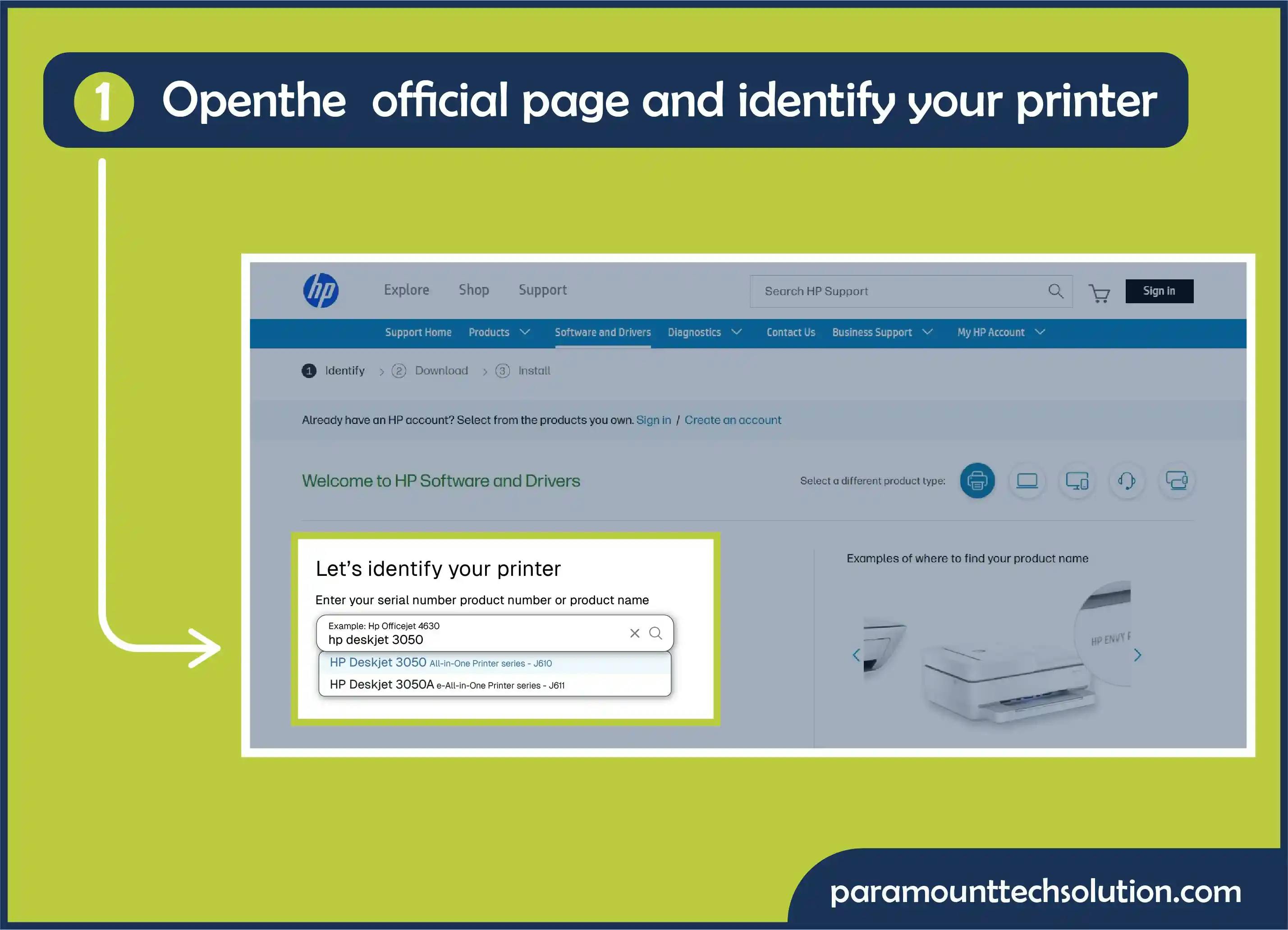 Updating the Printer driver–manufacturer`s site