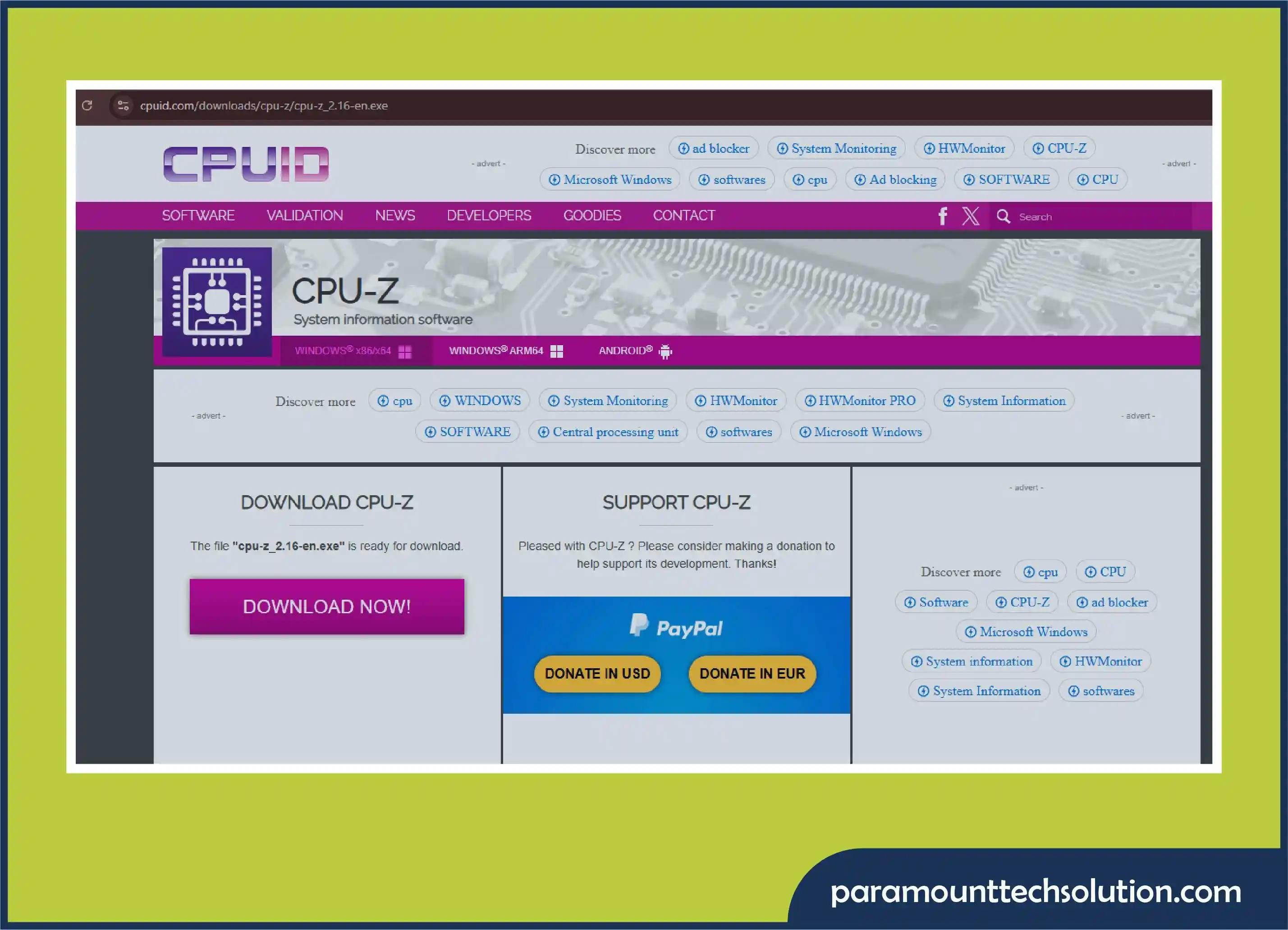  How to Check the Version of RAM–Using Third Party Tool