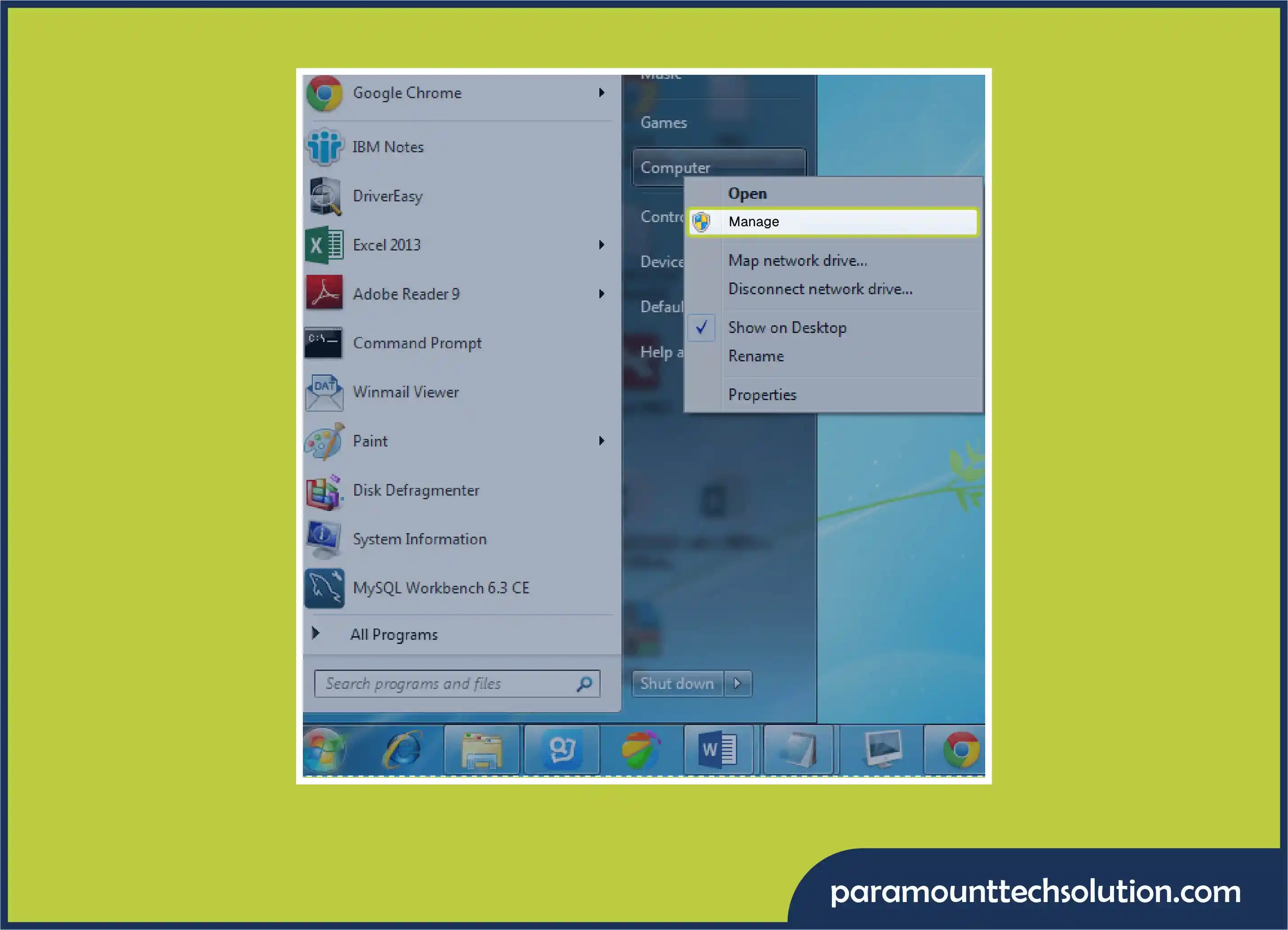 How to Reinstall the drivers in Windows 07