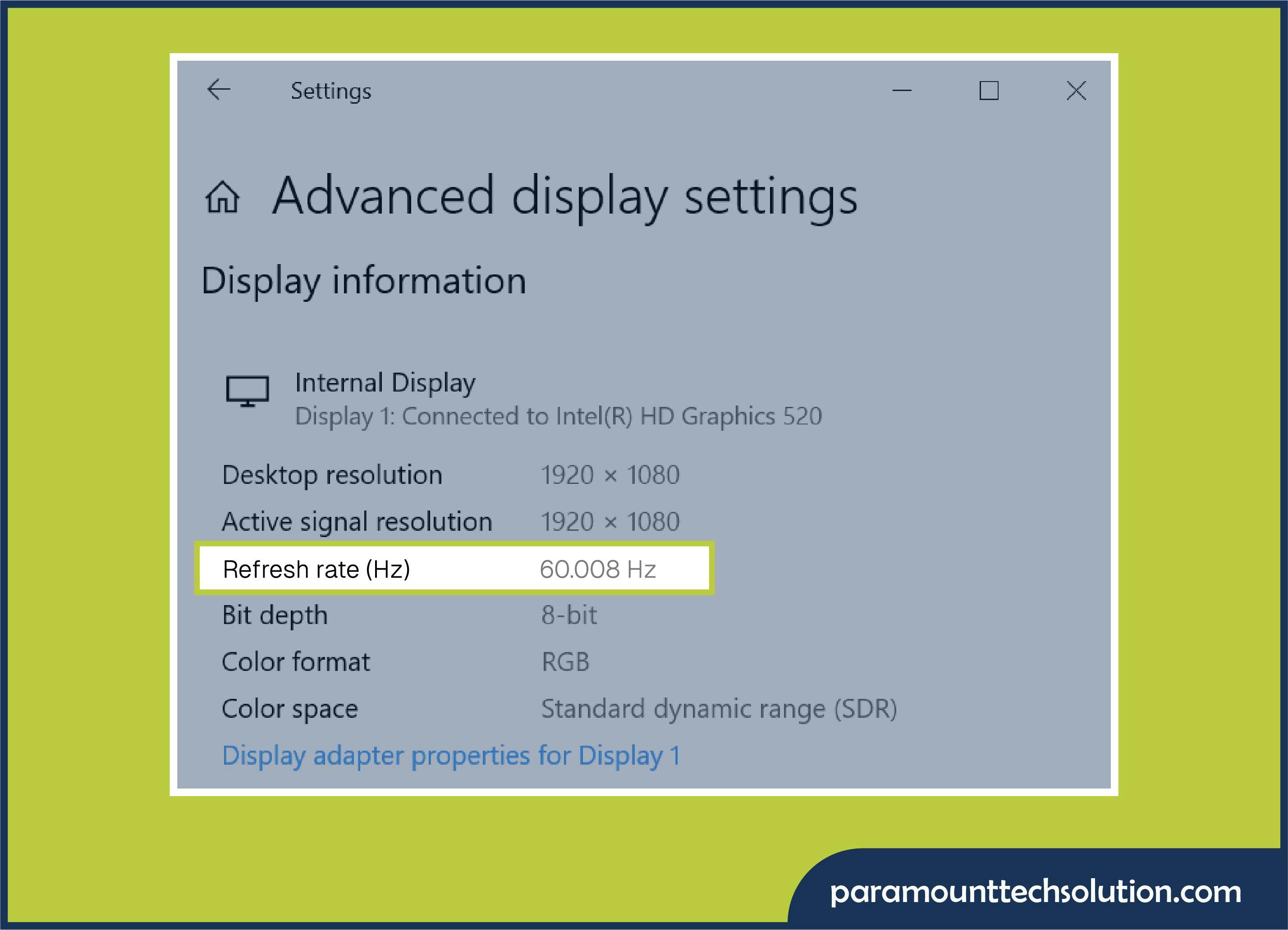 Lenovo Screen Flicker
