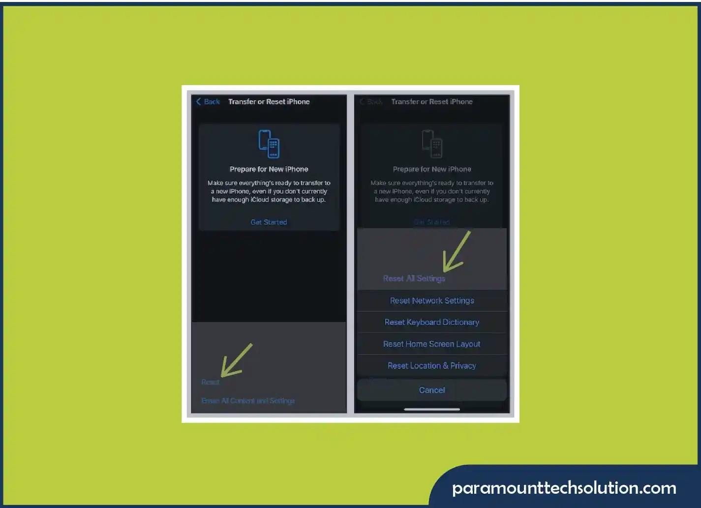 Force Restart the Device