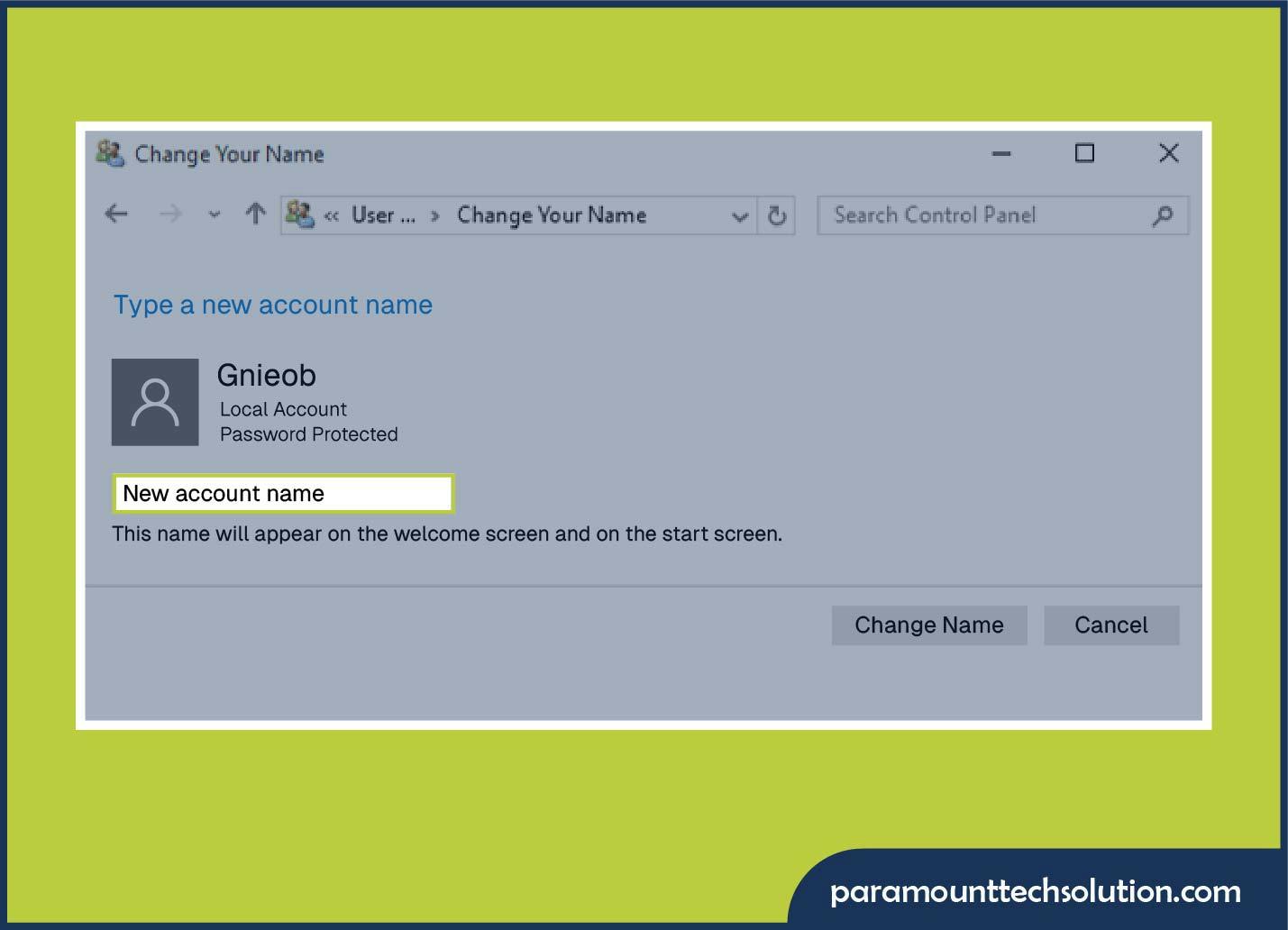  How to Change Administrator Login Name on Windows 10