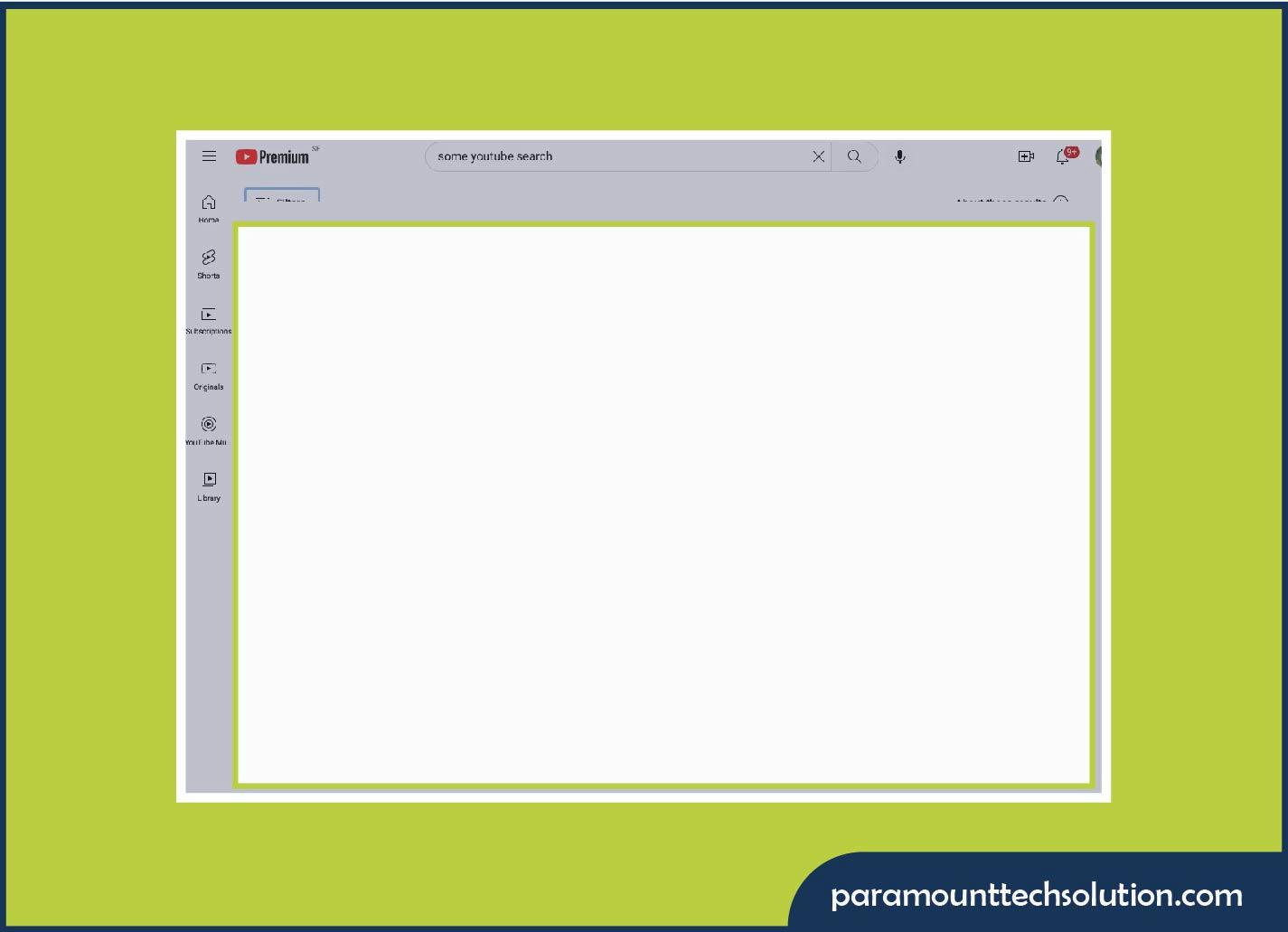 Solve White Screen on YouTube