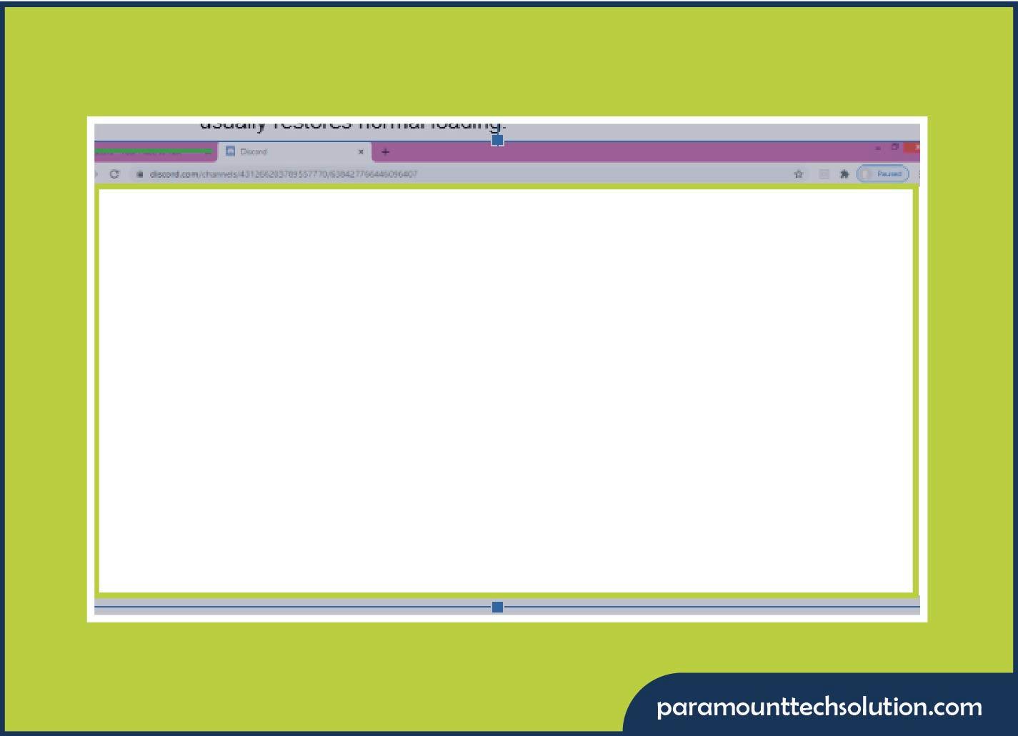 Solve White Screen on Discord