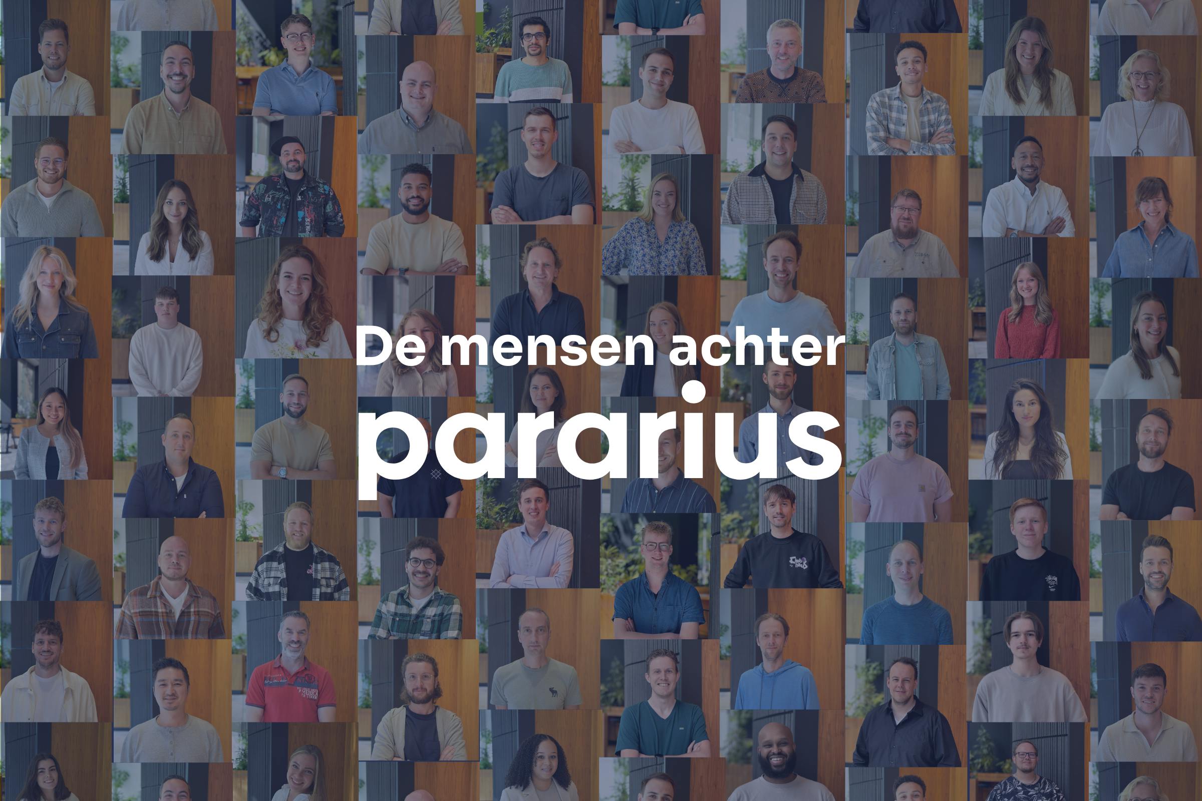 De mensen achter Pararius