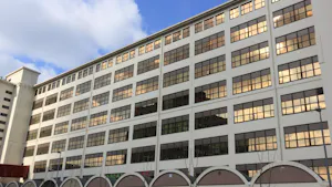 building with reflecting windows