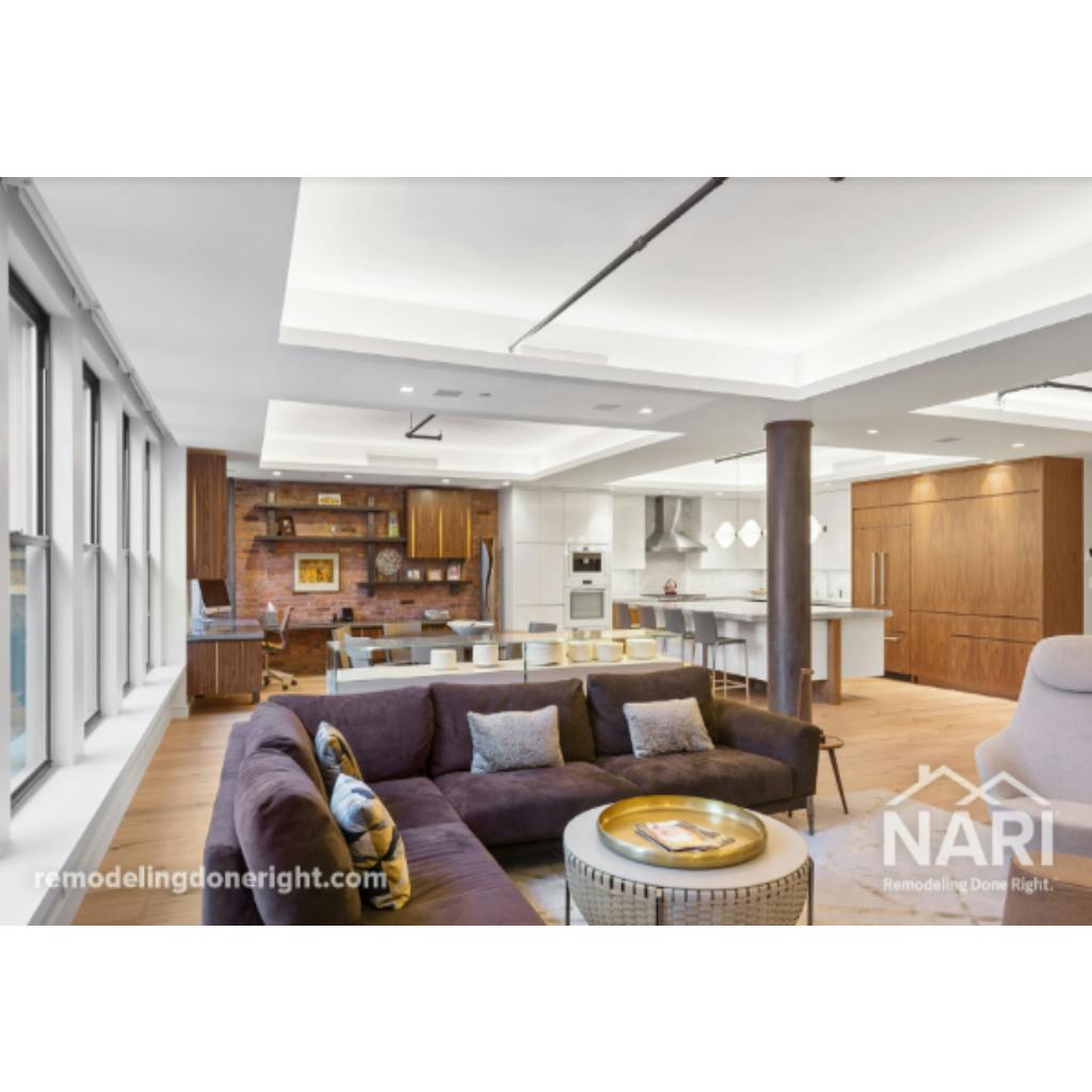 Living Interior after the renovation. Source: NARI Living Interior after the renovation. Source: NARI