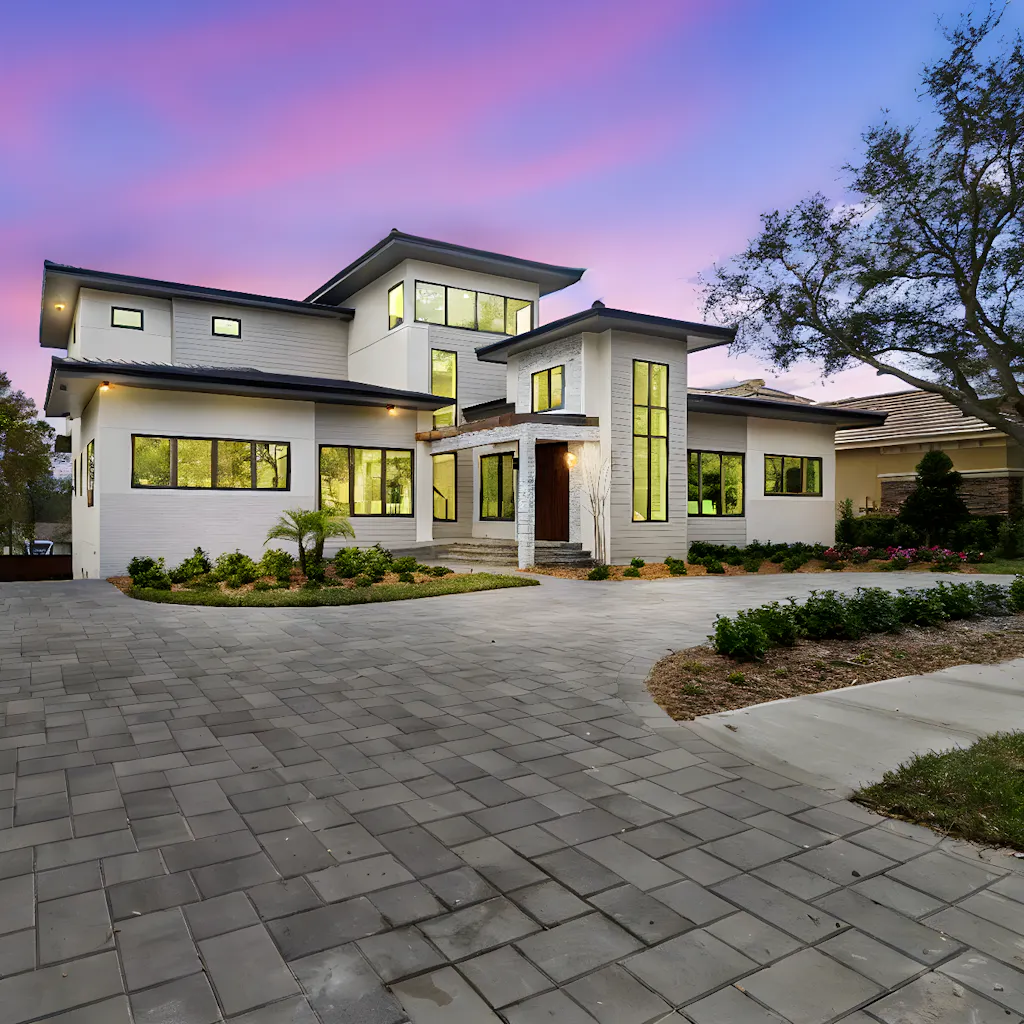 An image showing the front of the house