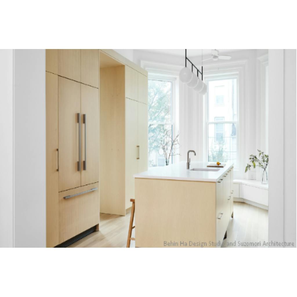 Another view of the kitchen after renovation. Photos: Cheng Lin via Qualified Remodeler Another view of the kitchen after renovation. Photos: Cheng Lin via Qualified Remodeler