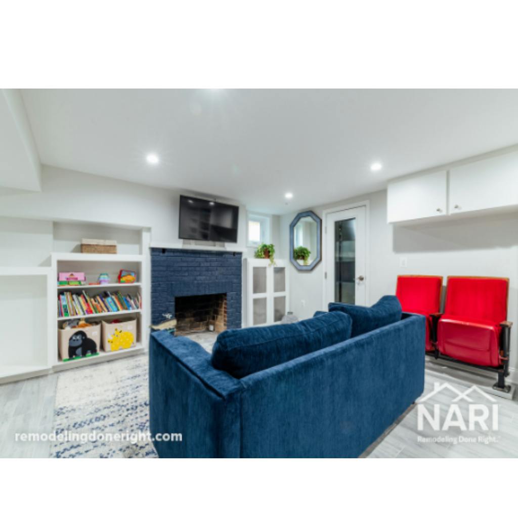 Basement, after the renovation. Source: NARI Basement, after the renovation. Source: NARI