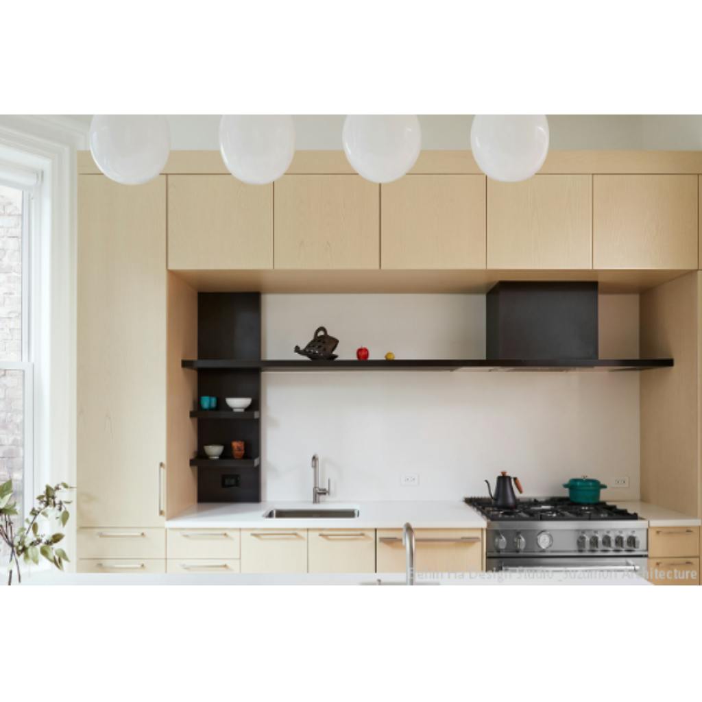 Residential Kitchen after renovation. Photo: Cheng Lin via Qualified Remodeler Residential Kitchen after renovation. Photo: Cheng Lin via Qualified Remodeler