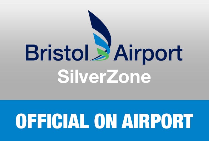 Bristom Airport SilverZone - Official On Airport Logo