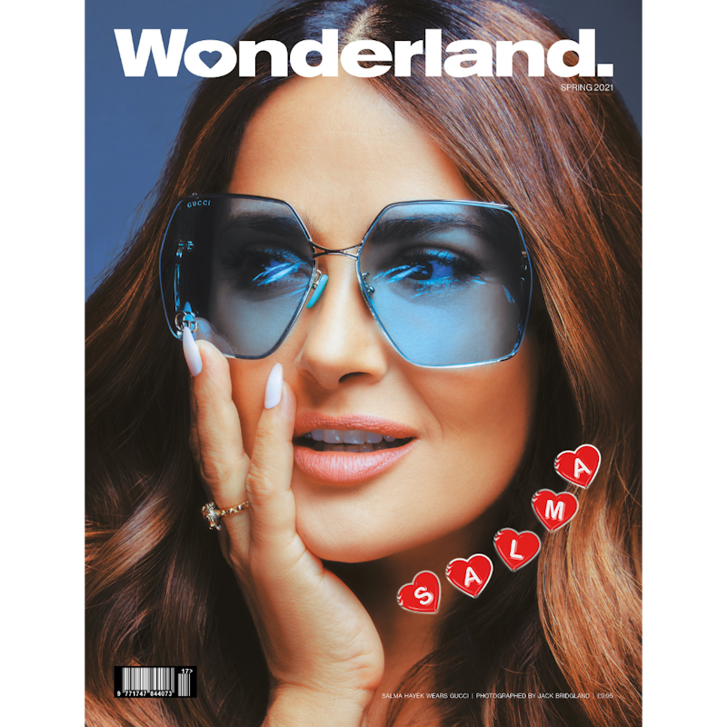 Salam Hayek cover for Wonderland