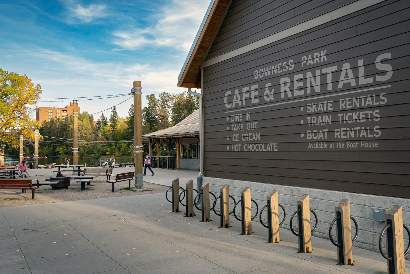 Bowness Park entry sign