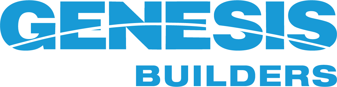 Genesis Builders Logo in Blue