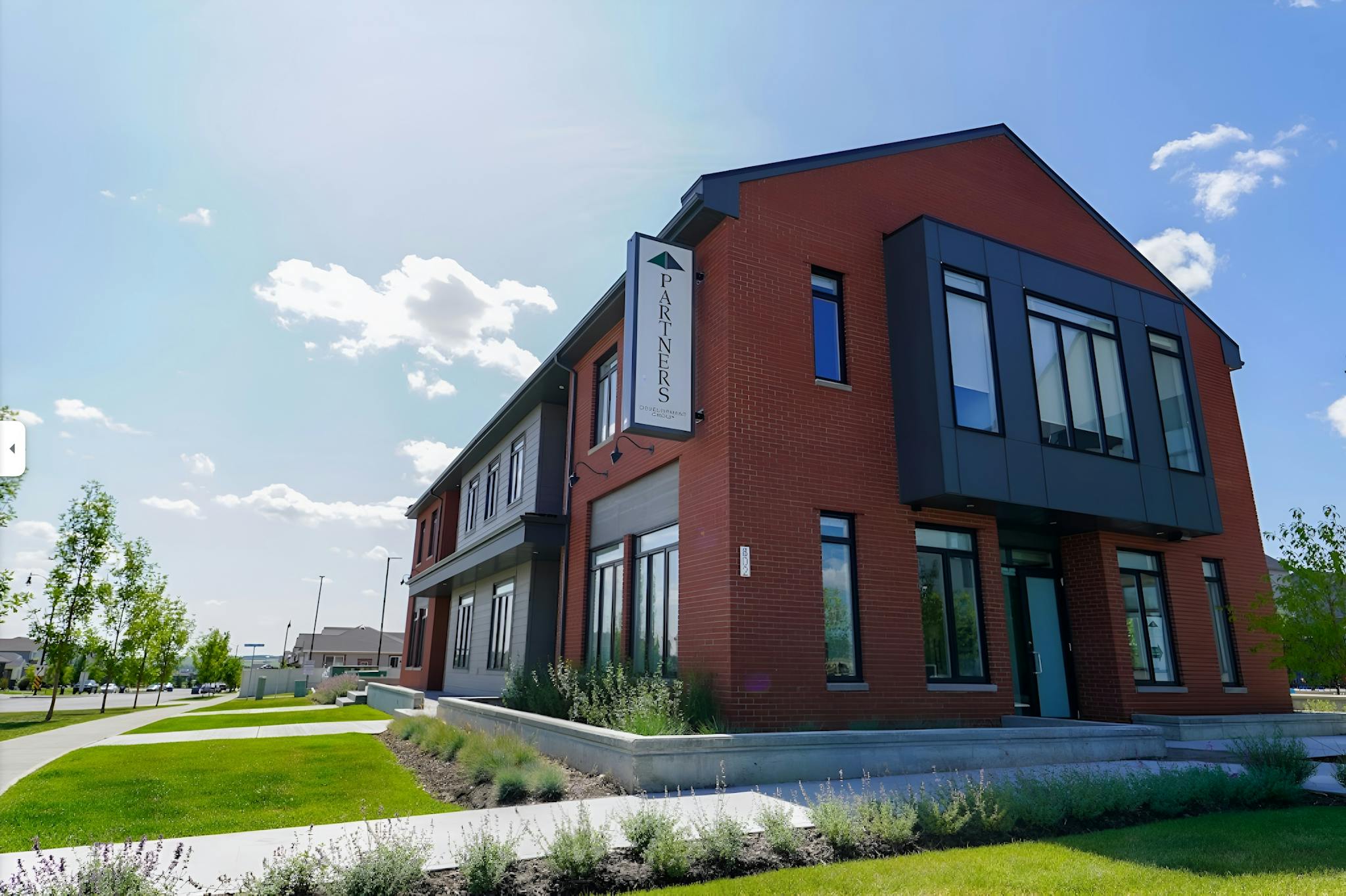 Partners Development Group building as viewed from outside