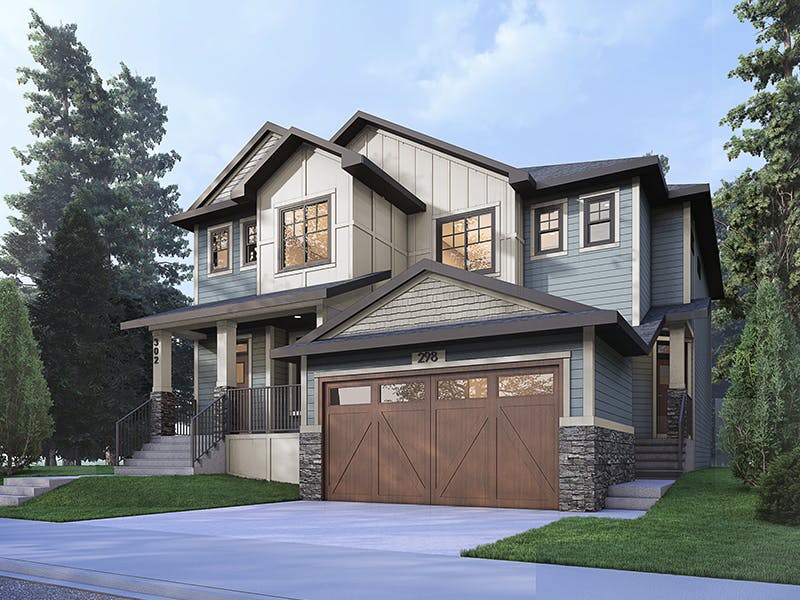 Render of a Duplex Home