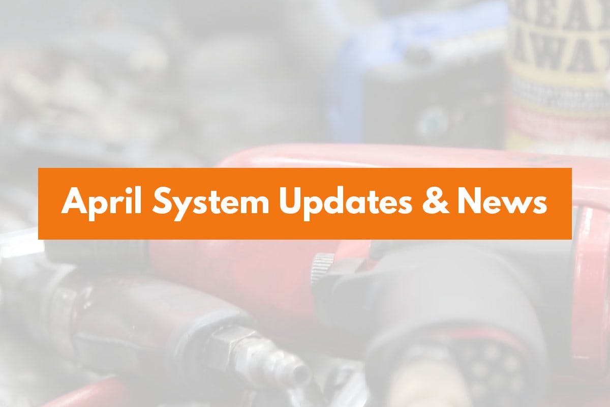 april system updates and news