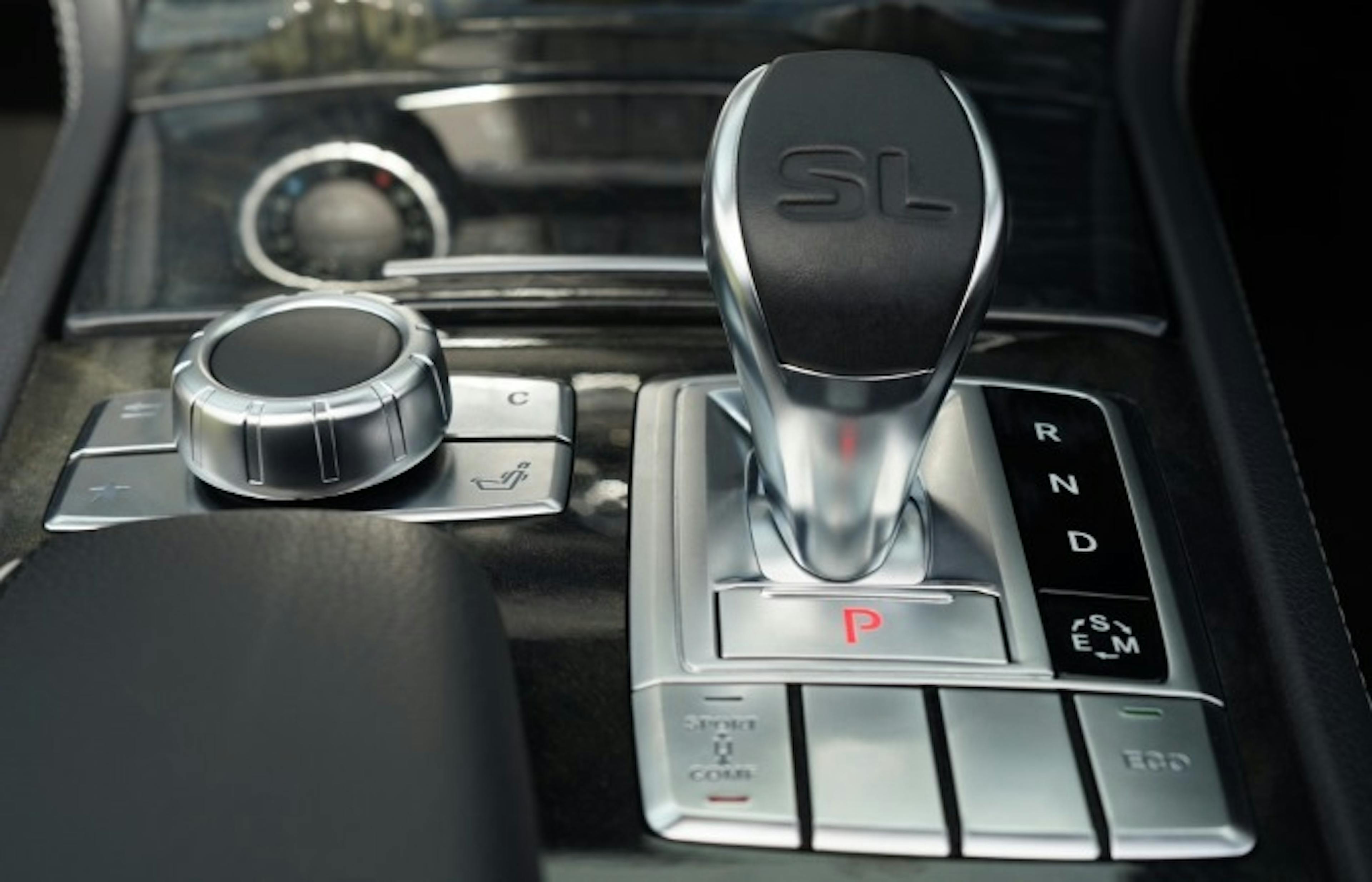 An automatic gearstick