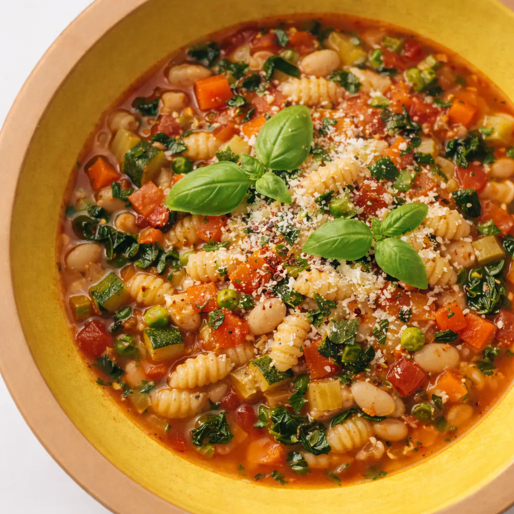 Minestrone met gnocchetti