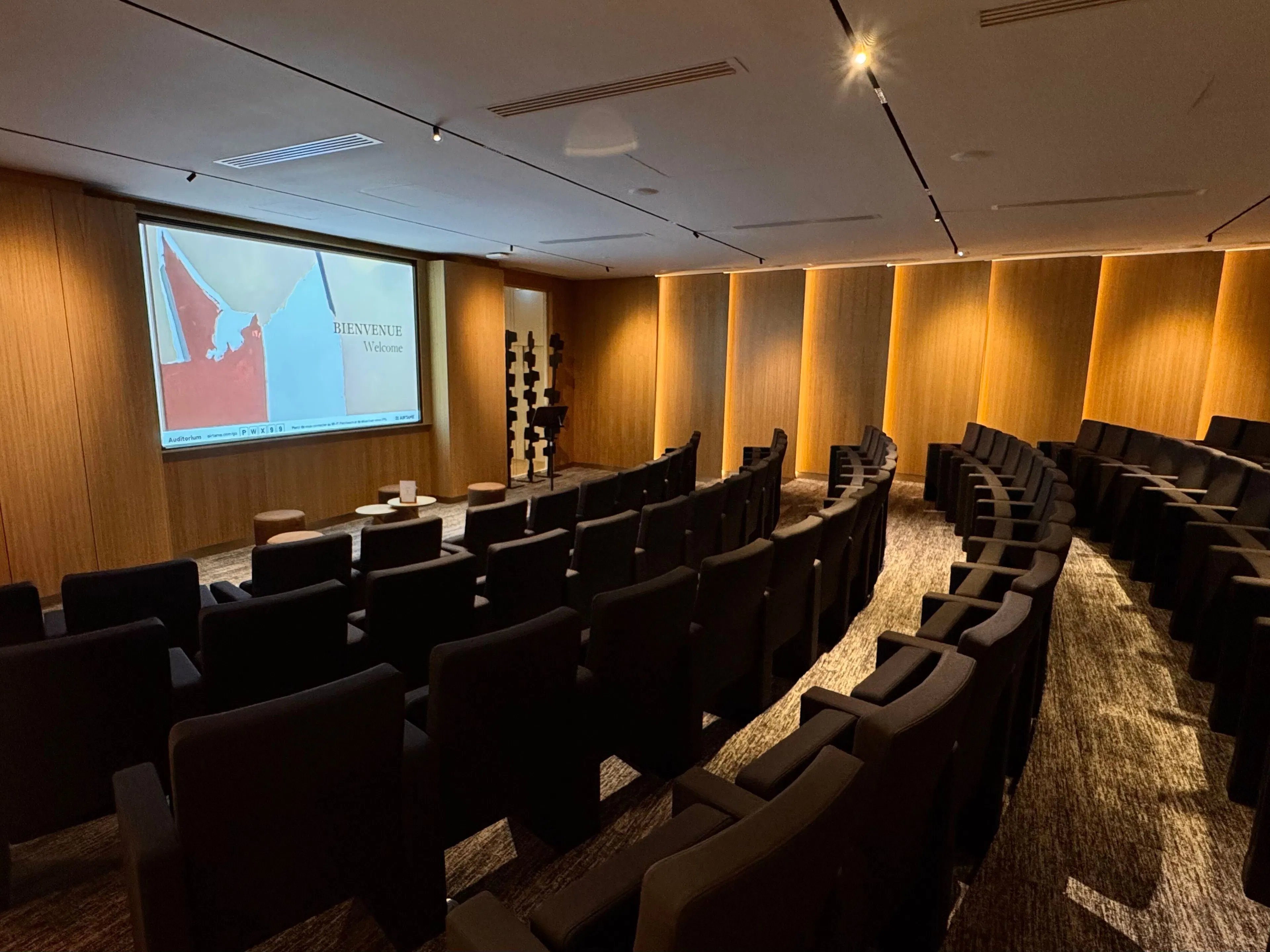 Auditorium 80 places Sainte Cécile Patchwork