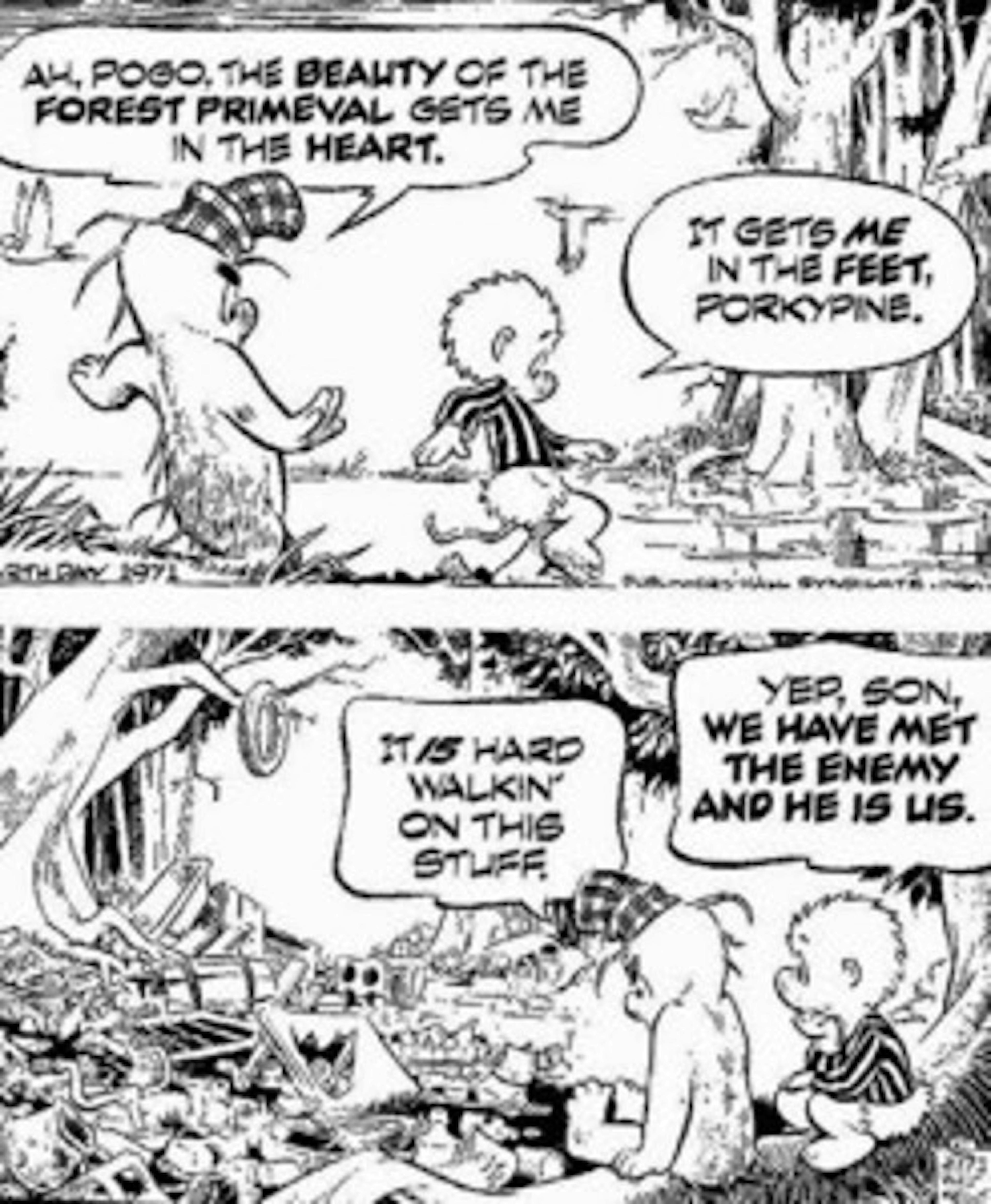 Walt Kelly Earth Day 1971