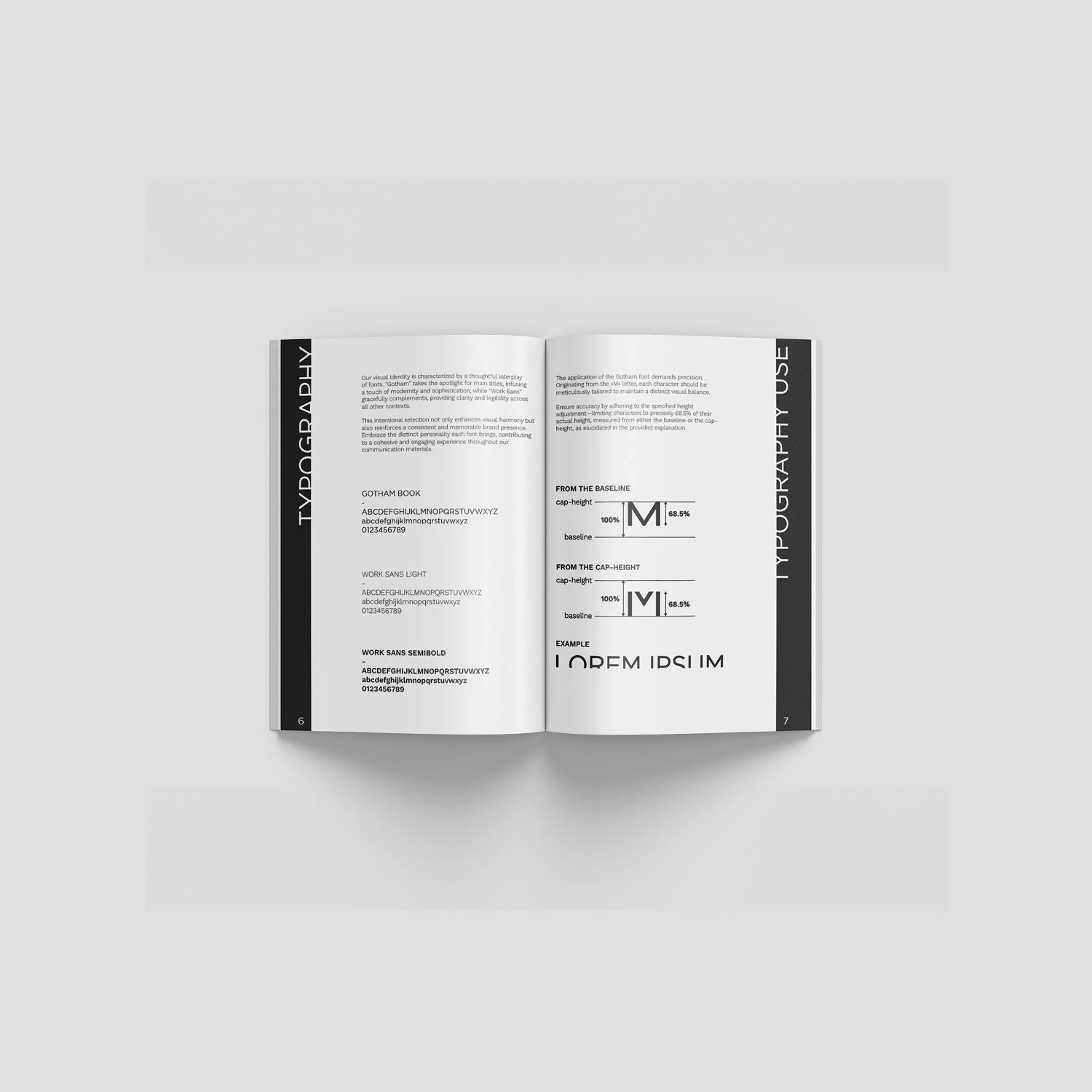 inside of the document that present all style used for the museum