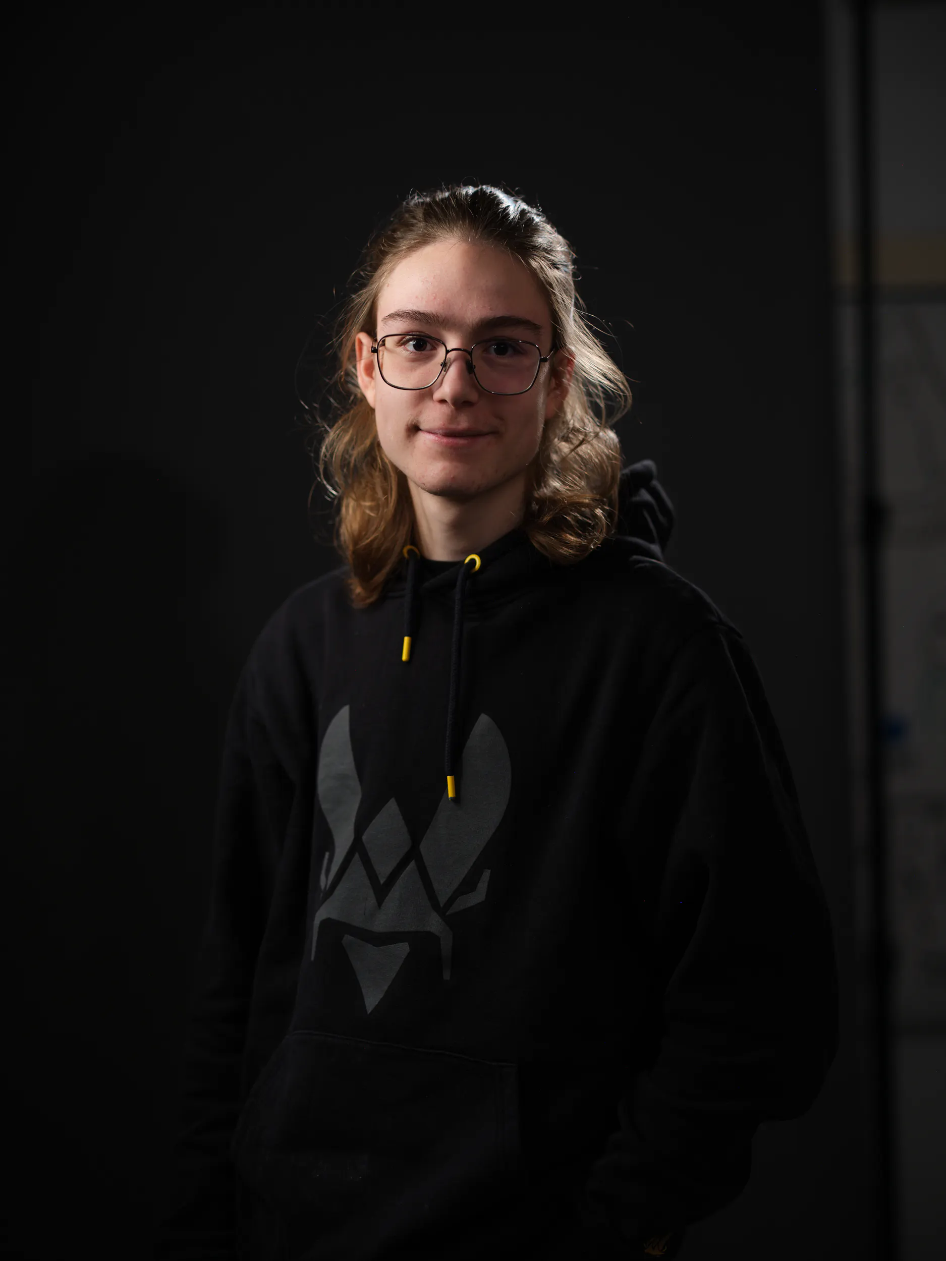 Picture of Paul Marchiset on a black background - picture by Yui Hang Peter Ng