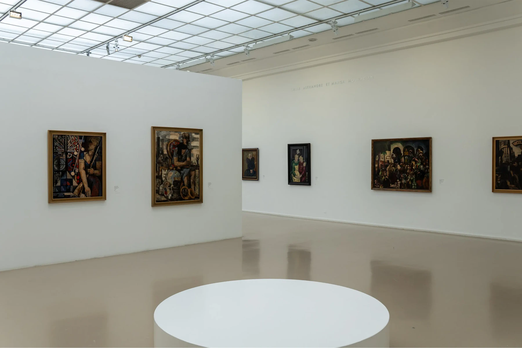 gallery Gromaire of the museum of modern art of Paris