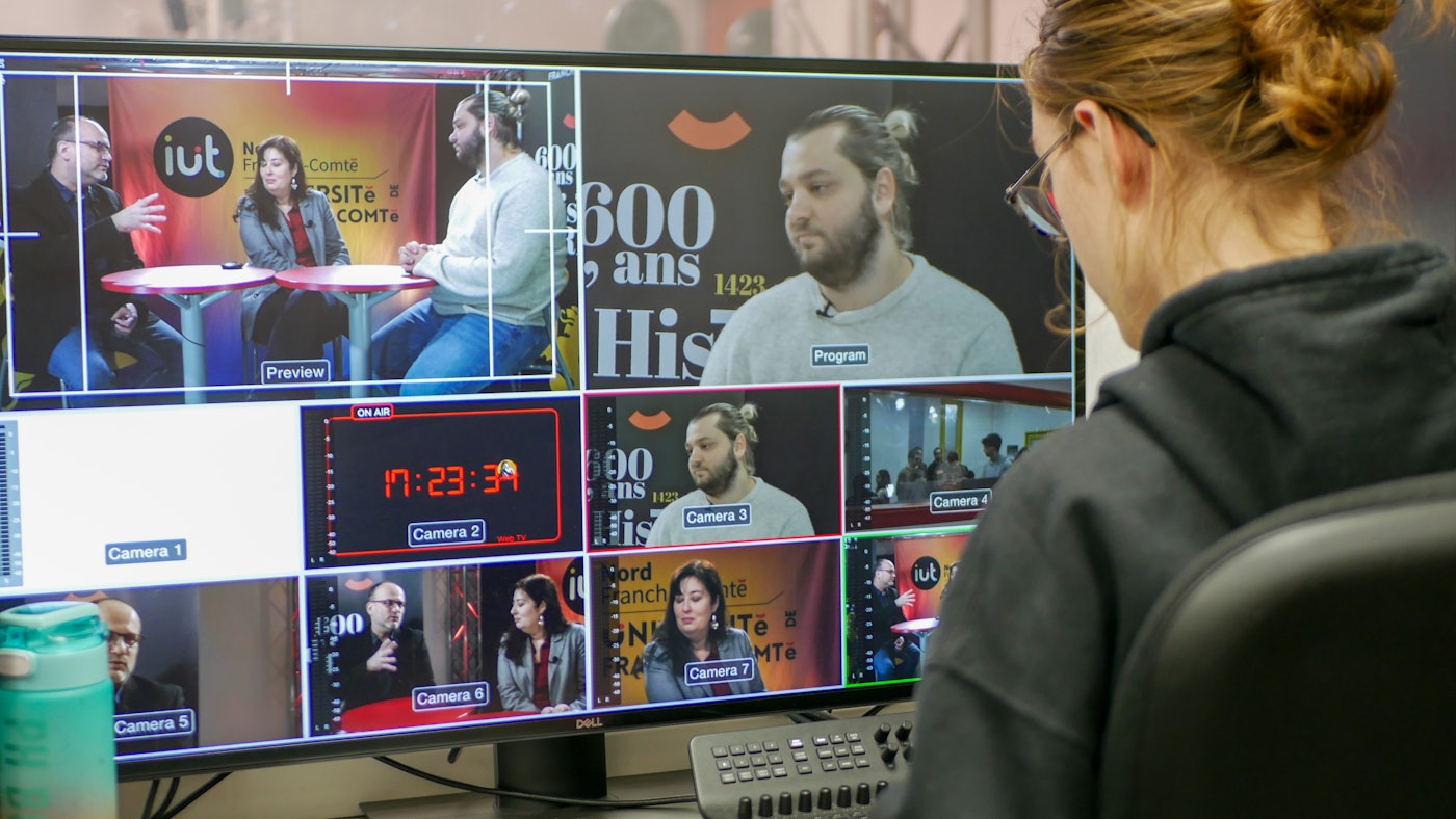 Paul Marchiset in front of producing mixer