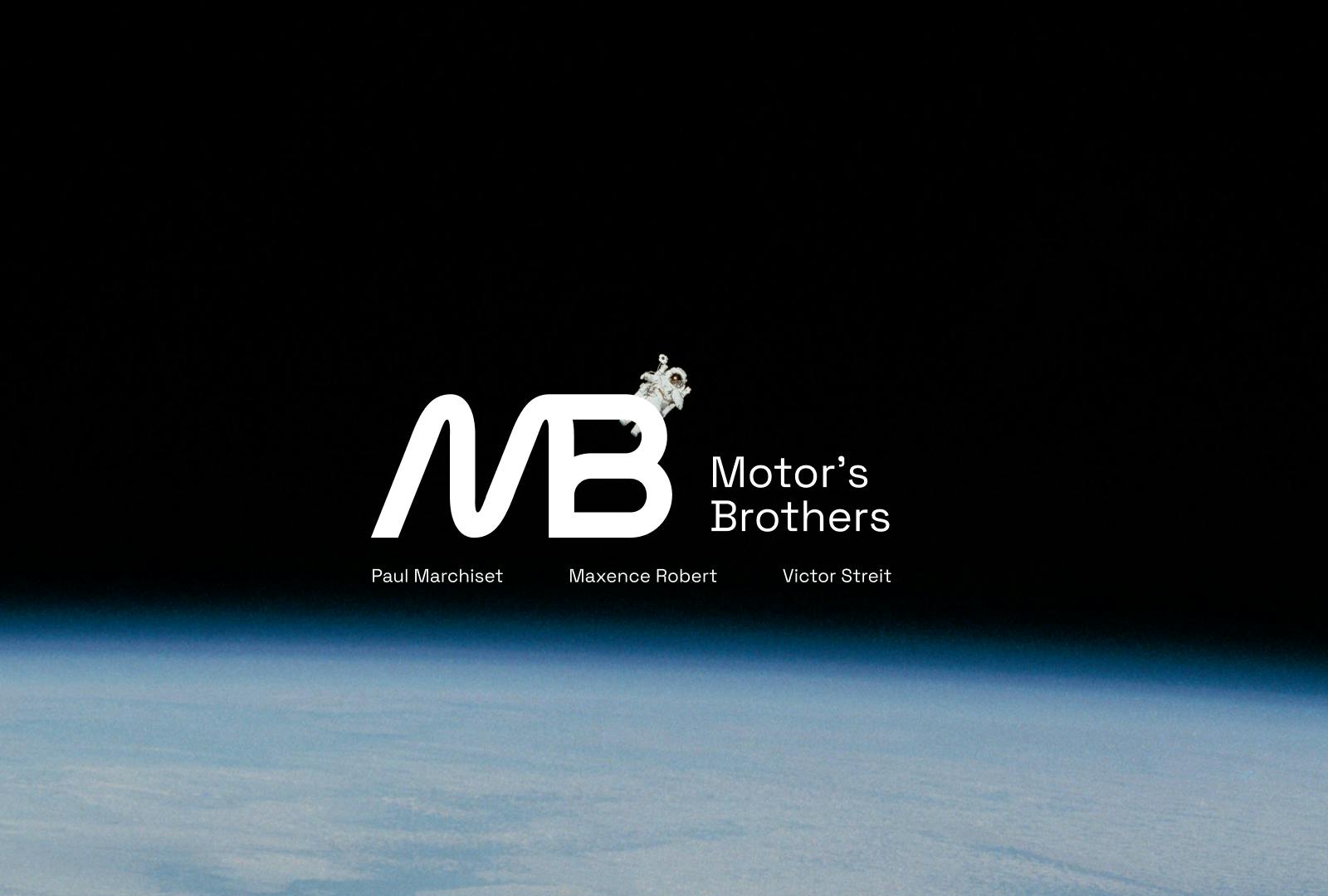 the logo in front of a picture of Earth by NASA