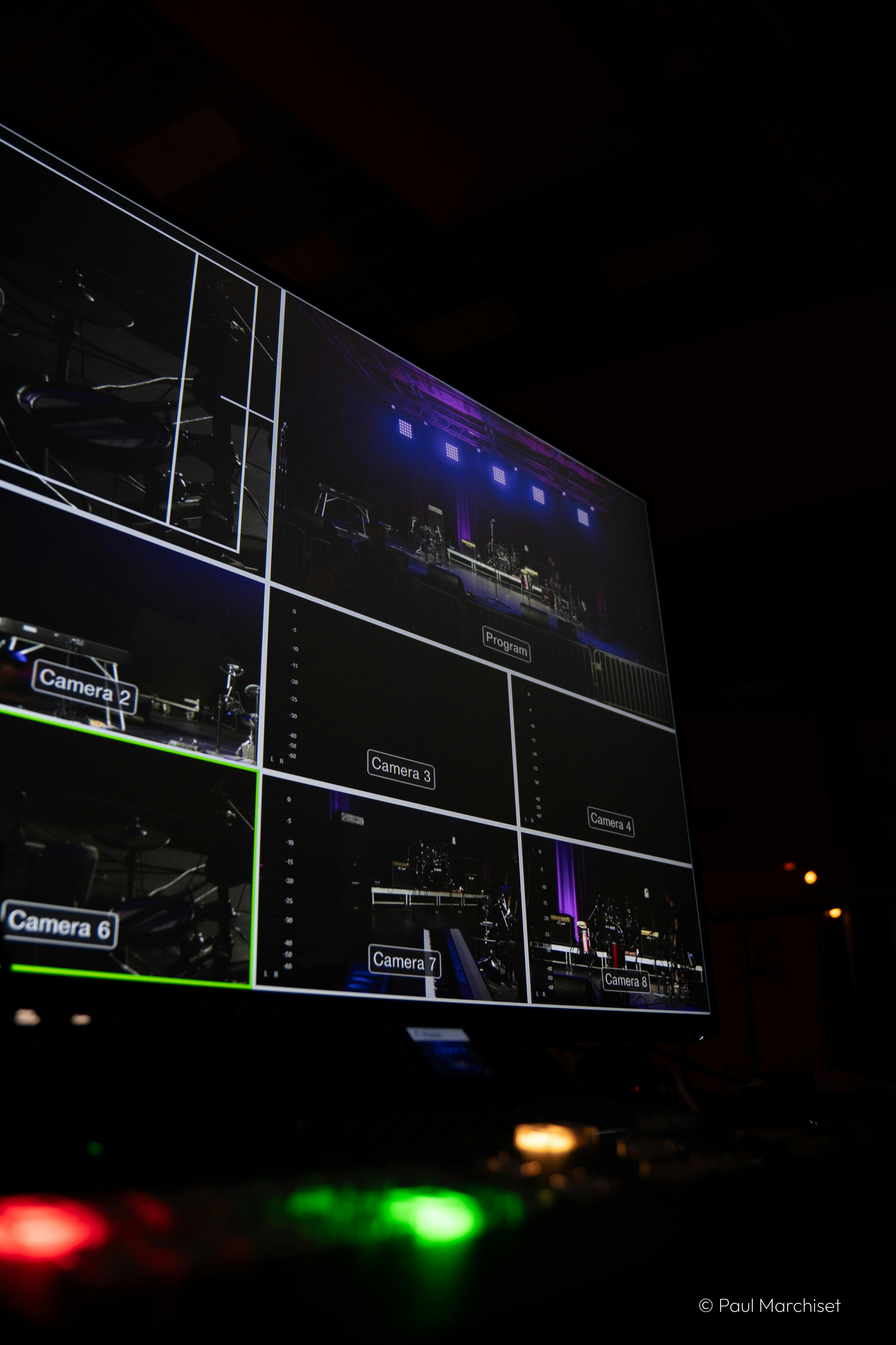 tv with a producing mixer