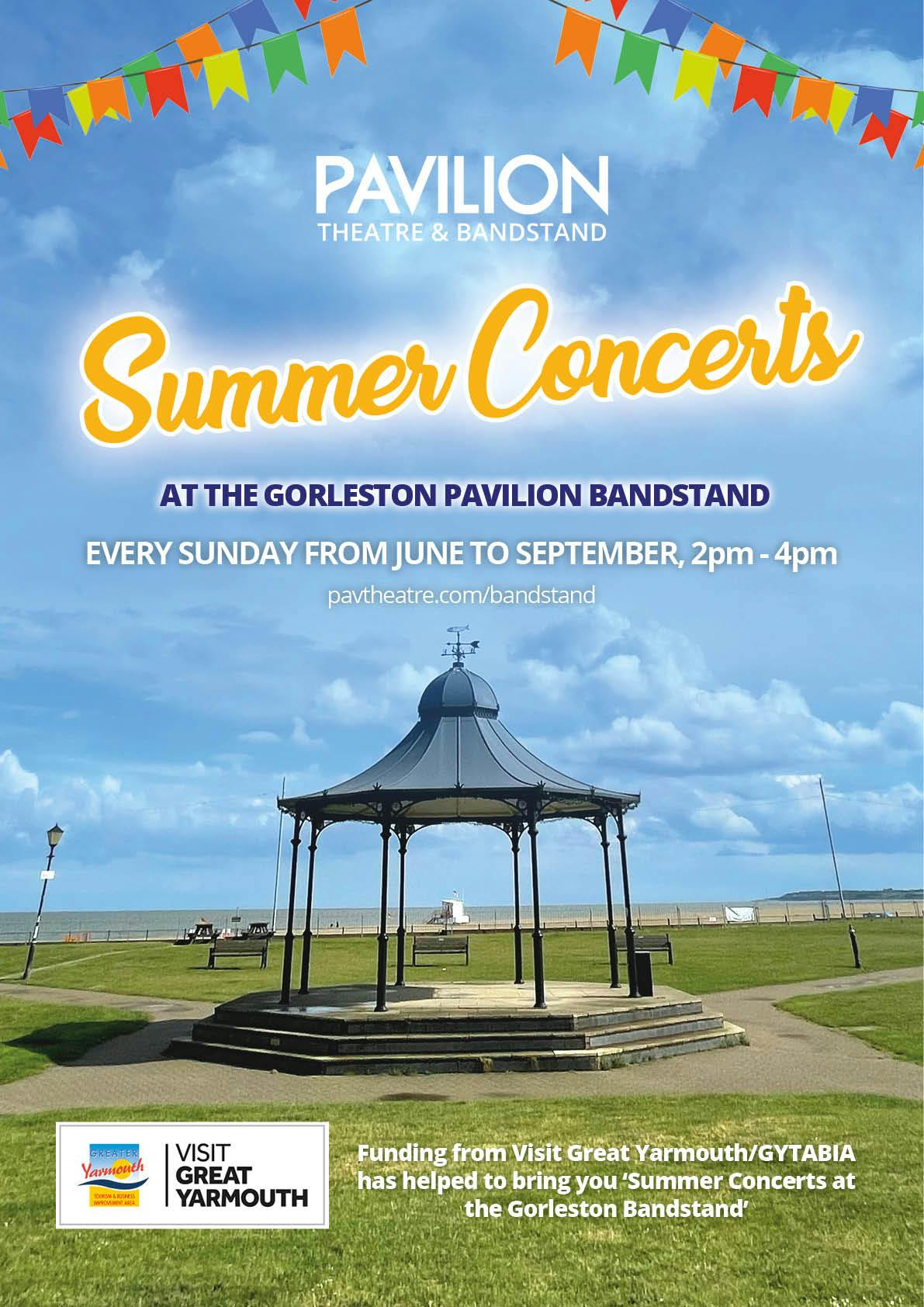 The Gorleston Pavilion Bandstand