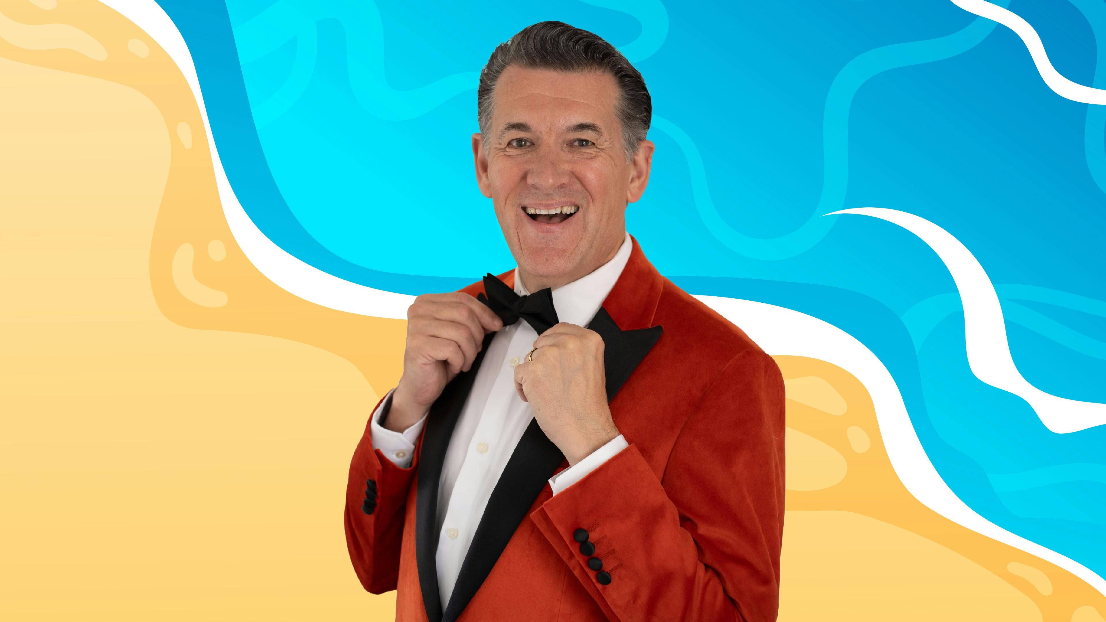 Olly Day all smiles for the camera!