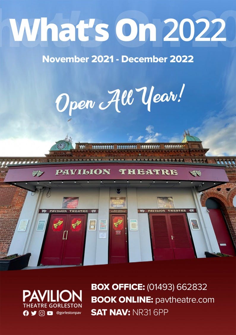 Gorleston Pavilion Theatre What's On Brochure 2022
