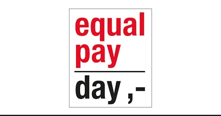 The Equal Pay Day campaign logo