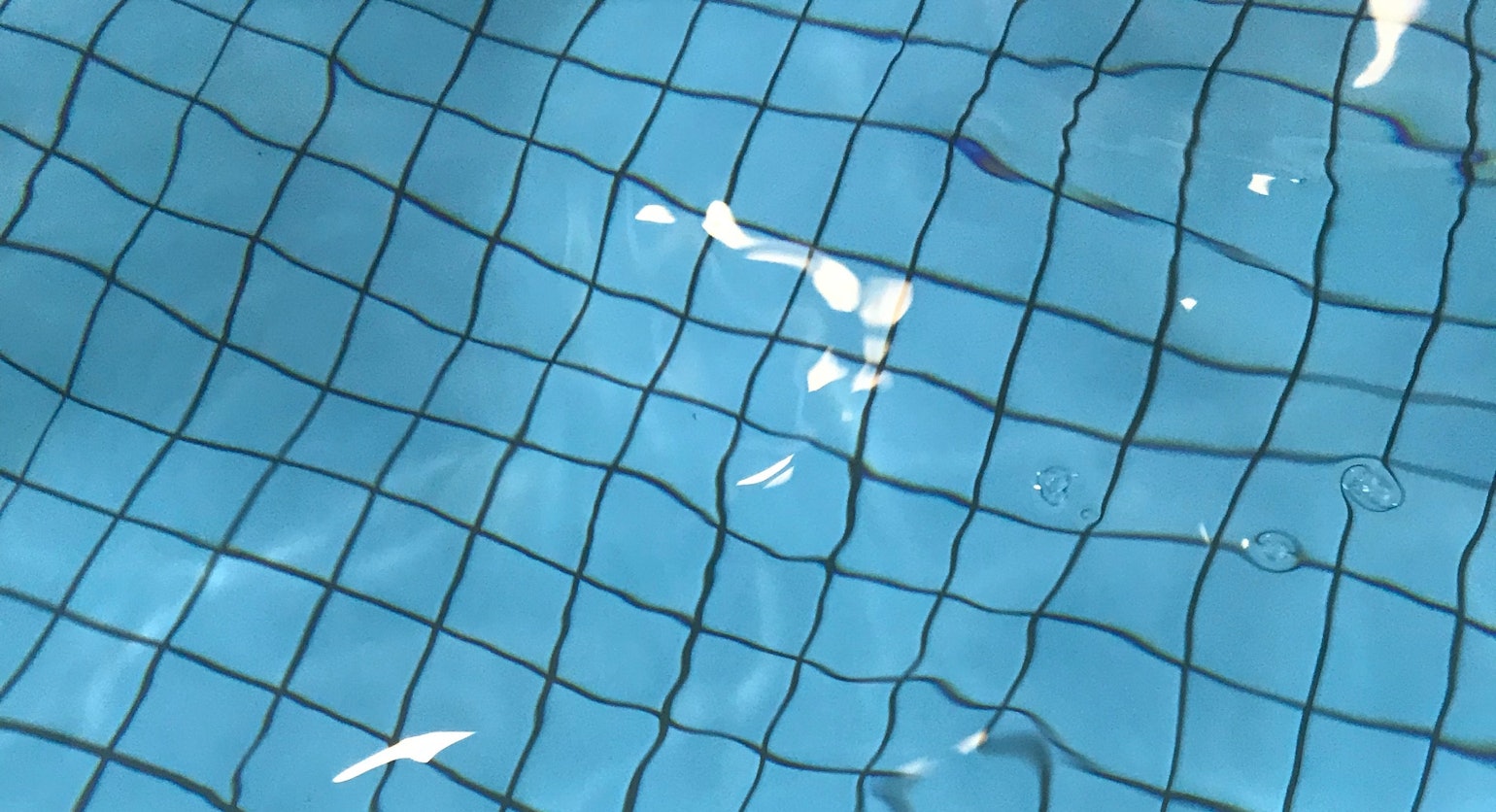 Water in a swimming pool