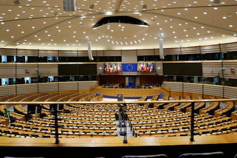 Image of the European Parliament.