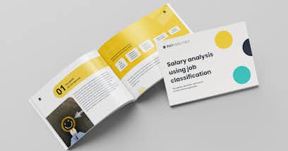 Gráfico que muestra la guía de la valoración de puestos de trabajo.