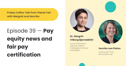 Pay equity news and fair pay certification