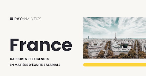 Graphique avec le titre Rapports et exigences en matière d'équité salariale