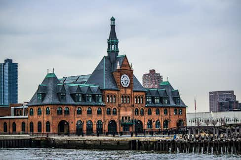 Central Railroad Jersey City, New Jersey, USA