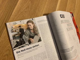 A picture of the article from Wirtschaftswoche.
